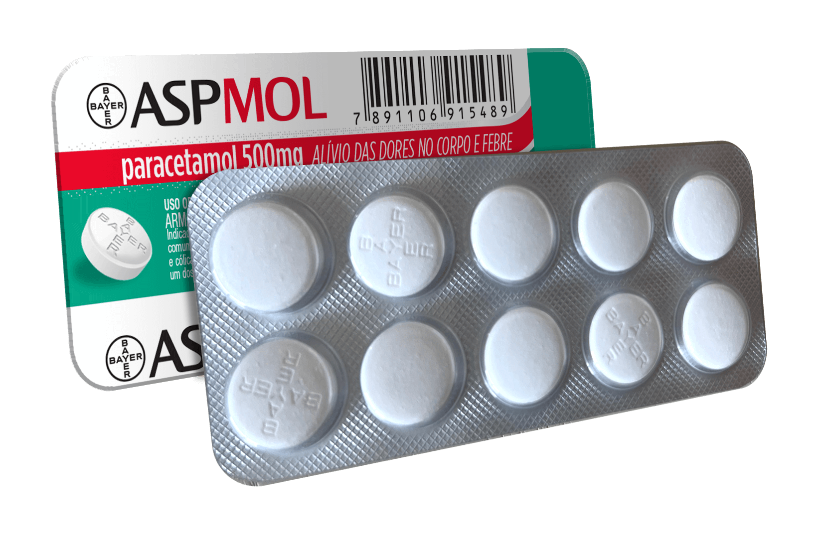 AspMol 500mg blister