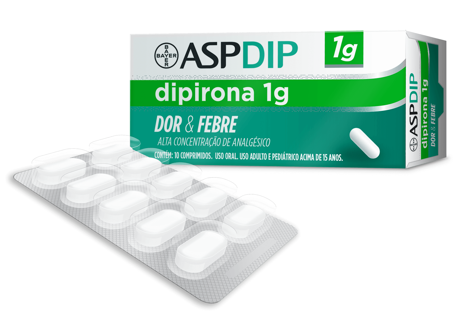 aspdip 1g dipirona